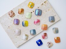 ディアネイル 大宮店(Deanail)/フットネイル/オーロラネイル