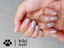キキネイル たまプラーザ店(kikinail)/先端クリアフレンチネイル