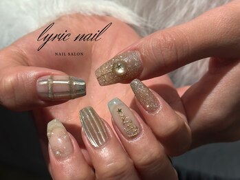 リリックネイル 本八幡店(LyricNail)/enoiクリスマスネイル【ネイル】