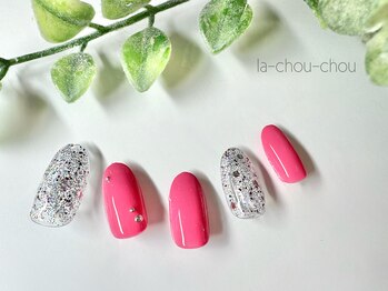 ラーシューシュ(la-chou-chou)/シンプルネイルコース　¥5500