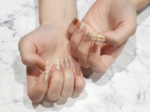 アミックスネイル(Amix nail)/秋のニュアンスデザイン