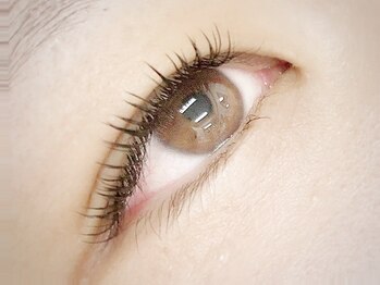 織葉 -ORIHA-【オリハ】まつげパーマ・エクステ・眉毛の写真/【カウンセリング重視】自まつ毛が伸びたような上品な目元に♪自然な仕上がりで目元を美しく演出◎