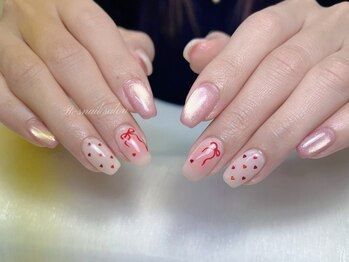 アールズネイル(R-s nail)/バレンタインネイル