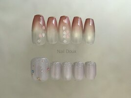 桜ホログラムネイル