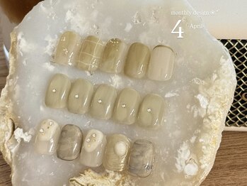 ミーサ(mysa.)/March monthly design