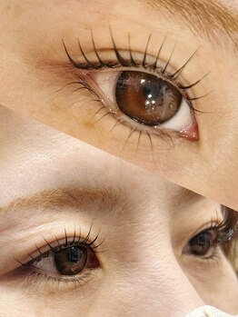 シュエット アイラッシュデザイン(Chouette eyelash design)/似合わせまつげパーマ上下☆
