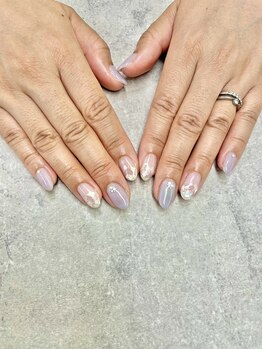 ネイルサロンファストネイルプラス 新宿店(FAST NAIL PLUS)/夏ネイル2021【シェルネイル】