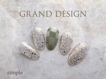 グランドデザイン 岐阜店(GRAND DESIGN)/チェッカーネイル