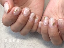 ナナ 白金高輪(nana)/ホワイトニュアンス キラキラ