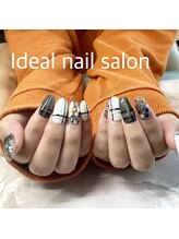 イデア(IDEAL)/チェックネイル