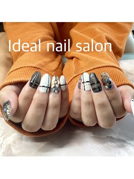 イデア(IDEAL)/チェックネイル