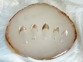 マグネットフレンチネイル4500円