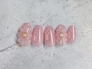 クリアぷっくりフラワー