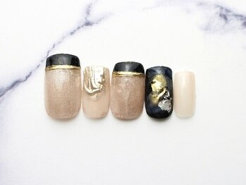 池袋ネイルサロン イイネイル(Ee-Nail)/大人ニュアンスネイル初回￥6980