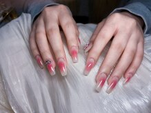 マルチューネイル 池袋(MARUCHU NAIL)/じゅわっとうる艶♪チークネイル