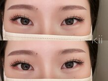 キー 学芸大学本店(kii)/マツエク120本/フラットラッシュ