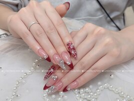 クリスマスネイル