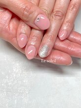 ル ソレイユ(Le soleil)/シンプルネイル　by mikiko