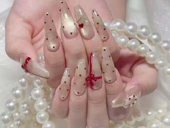 ナナアンドコー(Nana&Co.)/持ち込み、ハートネイル