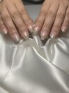 ラメグラデーションネイル♪