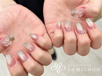 ラミニョンネイルナゴヤ(La Mignon Nail Nagoya)の写真/【オフ無料◇シンプル韓国￥6400/韓国ネイル￥7900】定額デザイン多数ご用意◎パラジェル変更OK！