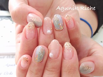 アグニークリッシェ(Agunik Riche)/【ニュアンスネイル】