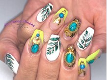 アン ジョーヌドラゴ/【自爪ネイル】ネオンフレンチ