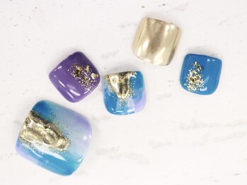 ネイルサロン ドルチェネイル 柏店(Dolce.Nail)/フットデザインコース☆足湯付き