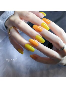 アイビーネイル(ivy-nail)/アシメワンカラー♪