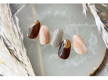 ネイルサロン アージュ(Nail Salon A jyu)/アクセサリーネイル/ブラウン
