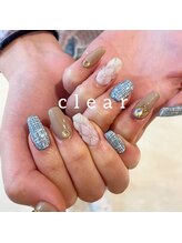 トータルビューティークリア(total beauty clear)/ツイードネイル☆