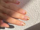 牛柄ネイル☆