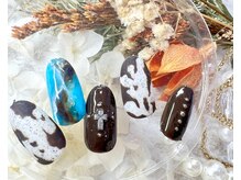 ジュアール(JuAR)/大理石ネイル