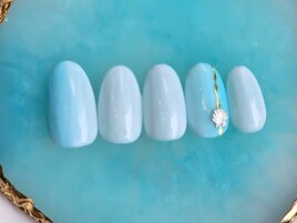 シェルブルーネイル