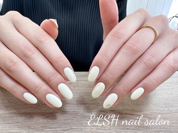 エルシ(ELSH)/ワンカラー+ストーン