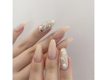 プラスキャンパス 大曲フレスポ店(+Campus)の写真/こだわりのリクライニングチェアで、長時間の施術も疲れ知らずの座り心地☆ネイルを楽しむ贅沢な時間へ♪