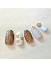 ウェリネイルサロン(WelinailSalon)/ネイリスト限定デザインA　6000