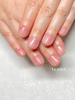 ル ソレイユ(Le soleil)/丁寧なネイルケア by mikiko