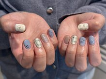 ソワン 恵比寿(Soin)/ちぐはぐネイル