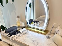 LULYS【ルリス】の雰囲気（ドライヤー、ヘアアイロン、使い捨てコームなどご用意ございます）