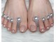 サンセットネイル 柏(SUNSET NAIL)の写真/【足元から美しく】サンダルの季節に映えるフットネイル♪ワンカラーからデザインまで幅広く対応