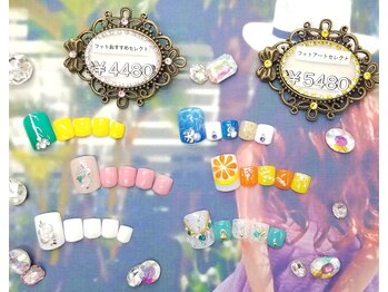 ネイルンデコ (Nailn Deco)/フット☆アートセレクト 5480円