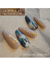 10月限定monthly  design No,2