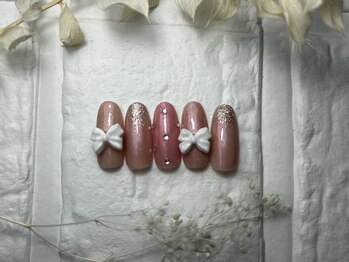 ブリスフルハピネス(Blissful happiness)/定額ネイル(design)夏ver.