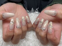 レアネイル 新宿(le'a nail)/ストーンネイル