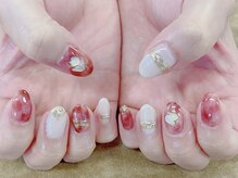 ひまりネイル(ひまりnail)/定額ニュアンスミラー