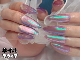 長さだし マグオーロラネイル