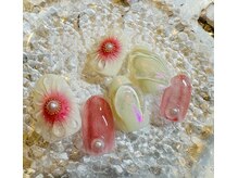 エレノア/定額デザイン・ぷっくりフラワー