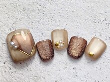 エムネイル(M nail)/2月3月　定額デザイン