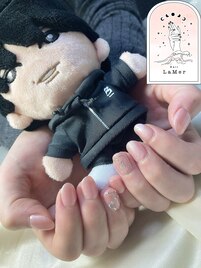 ＊シンプルアートネイル＊